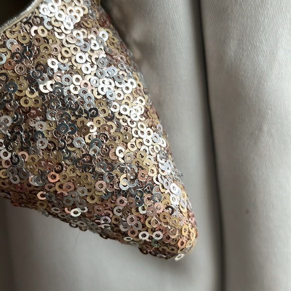 White House Black Market WHBM sequin heels - Picture 12 of 12